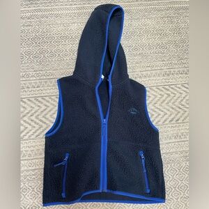 TNA Black and Blue Hooded Vest